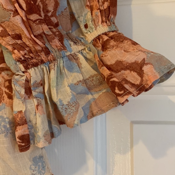 Free People - “I Found You” Floral Top - Picture 5 of 8